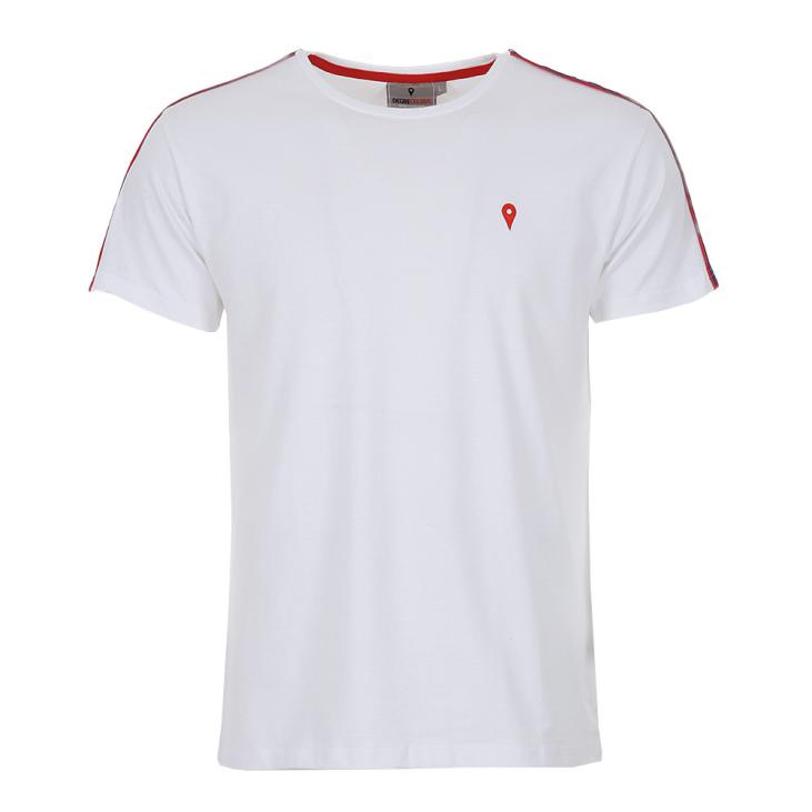 Tee-shirt manches courtes Homme CRANER/PF blanc