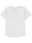 Tee-shirt manches courtes Garçon 3-8 ans ECALOGO/3-8/PF blanc