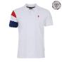 Polo manches courtes Homme CICOLOR/PF blanc