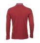 Polo manches longues Homme CILAR/PF rouge