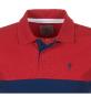 Polo manches courtes Homme CALOSTE/PF rouge/marine