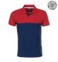 Polo manches courtes Homme CALOSTE/PF rouge/marine