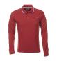 Polo manches longues Homme CILAR/PF rouge